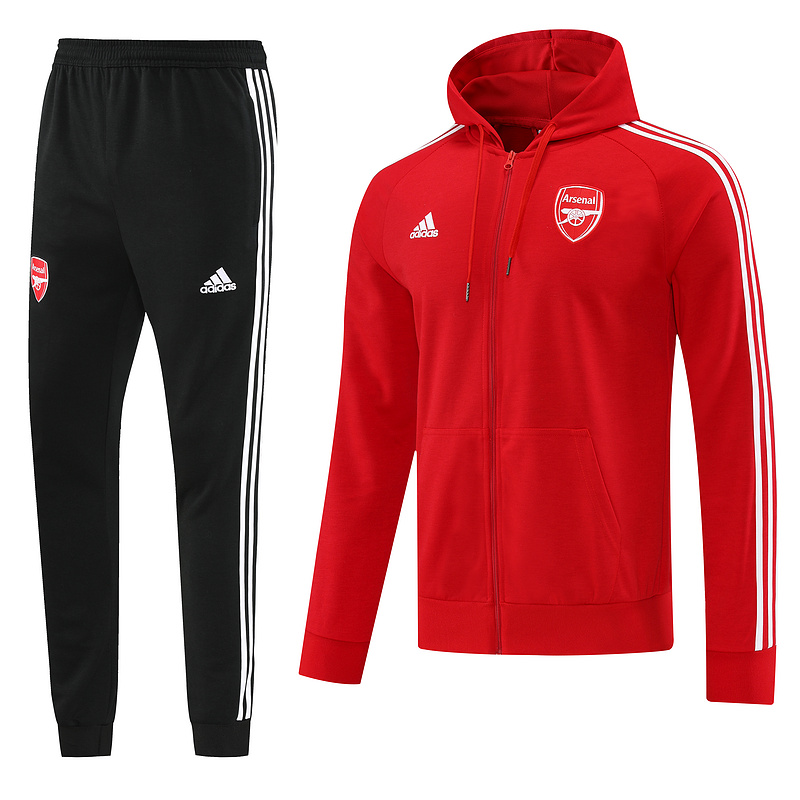 AAA Quality Arsenal 22/23 Hoodie Tracksuit - Red